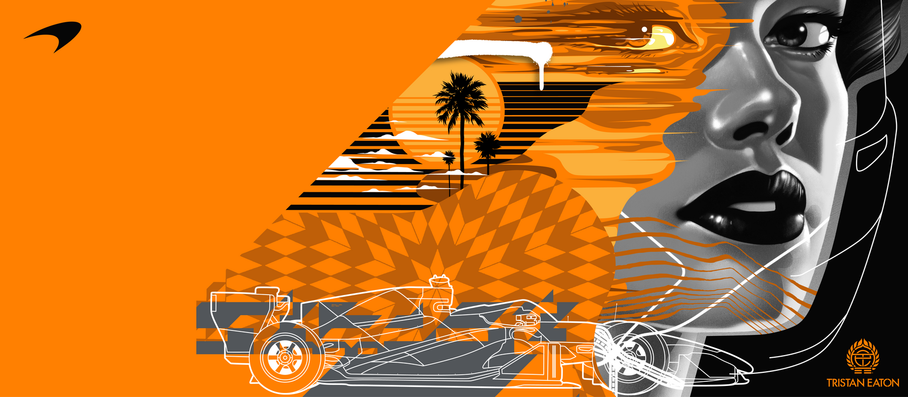 Tristan Eaton + McLaren Racing